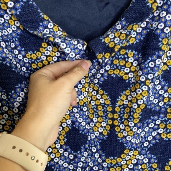 Boden Martha sheath Dress geometric floral ww103 - Picture 7 of 10